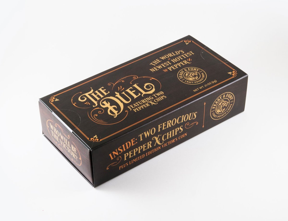 The Duel Challenge Ft. Two Pepper X Chips - The World's Newest Hottest Pepper!